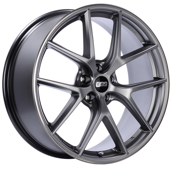 BBS CI-R 20x8.5 5x120 ET32 Platinum Silver Polished Rim Protector Wheel -82mm PFS/Clip Required CI0102PSPO