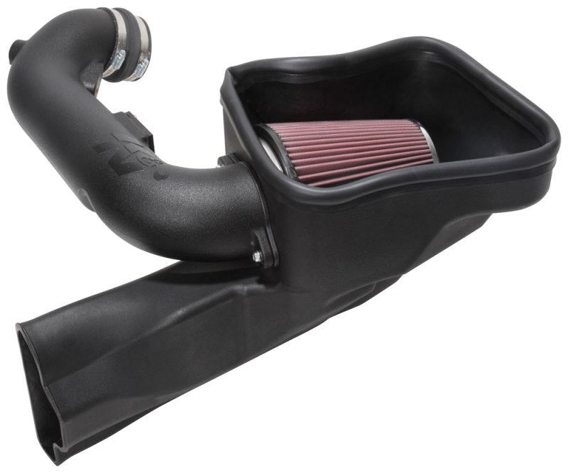 K&N 63-2605 Aircharger Intake Kit for FORD MUSTANG GT V8-5.0L F/I, 2018-2019