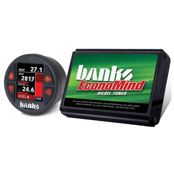Banks Power 06-07 Compatible with Dodge 2500/3500 5.9L Diesel Economind Diesel Tuner w/ Banks iDash-1.8 61419