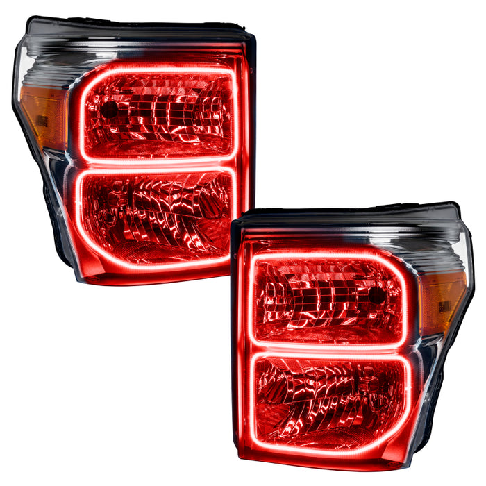 Oracle 11-16 Ford F250/350 LED HL ColorSHIFT SEE WARRANTY 8158-330