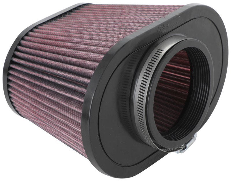 K&N Universal Clamp-On Air Filter: High Performance, Premium, Washable, Replacement Filter: Flange Diameter: 3.5 In, Filter Height: 5.5 In, Flange Length: 0.75 In, Shape: Oval Tapered, Ru-5040 RU-5040