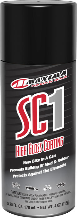 Maxima 78904 SC1 Clear Coat Silicone Spray 4 oz Aerosol Can, Single