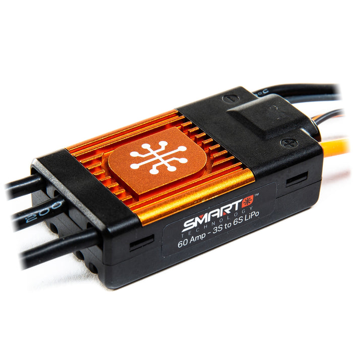 Spektrum SMART Avian 60-Amp Brushless Smart ESC 3S-6S SPMXAE1060 Speed Controls Aircraft