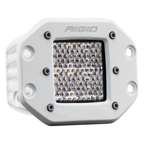 Rigid Industries Marine Flush Mount Dually 60 Deg. Lens Single 611513