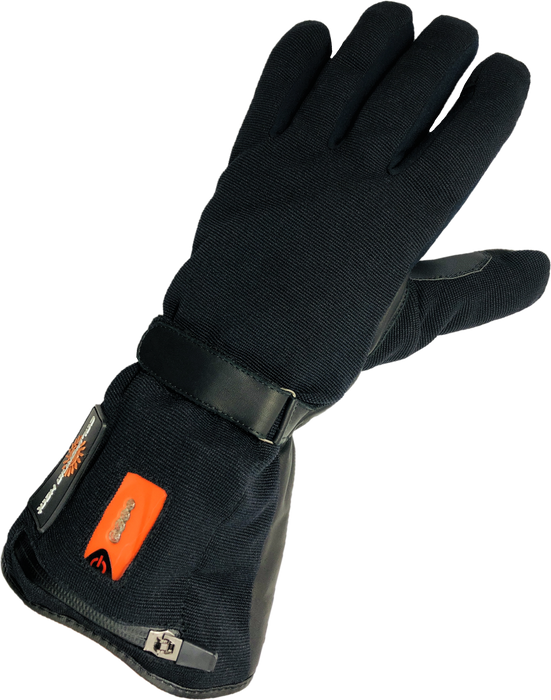 California Heat 7V ActivFlexx Waterproof Heated Stretchy Gloves - Black (3XL)