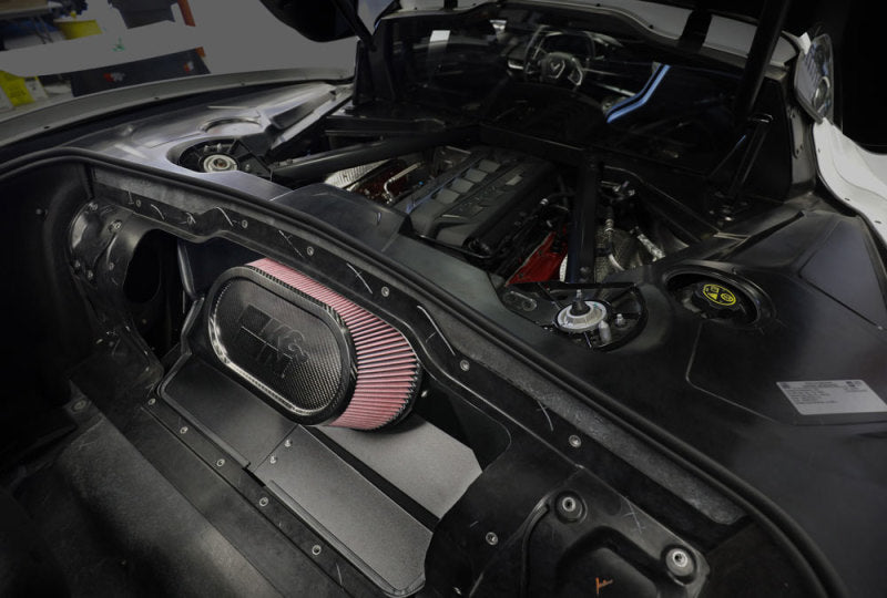 K&N 63-3120 Aircharger Intake Kit for CHEVROLET CORVETTE STINGRAY V8-6.2L F/I, 2020-2021