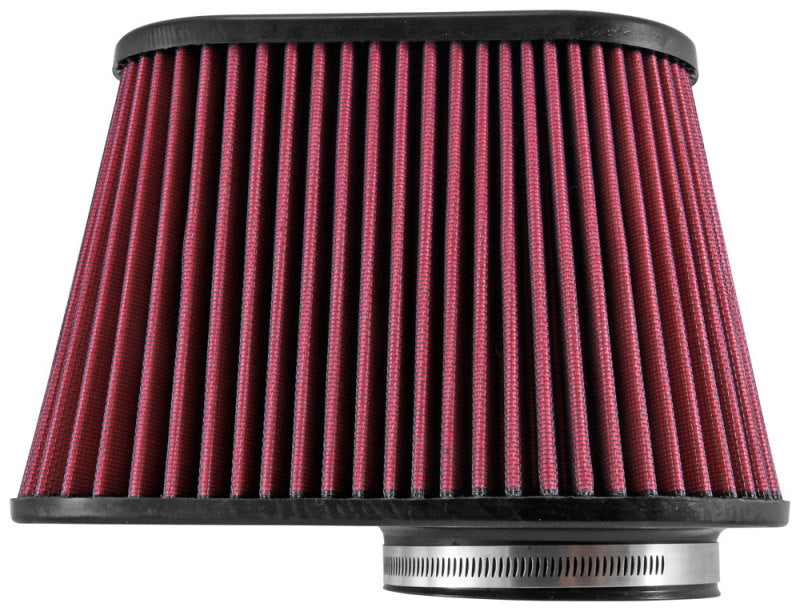 Airaid Universal Clamp-On Air Filter: Oval Tapered; 4.5 Inch (114 Mm) Flange Id;