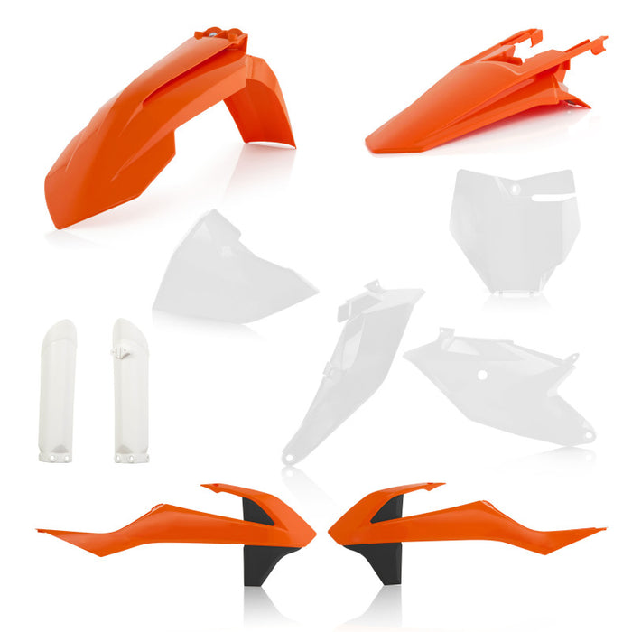 Acerbis Orange/White/Black Full Body Plastic Kit (2686025909)