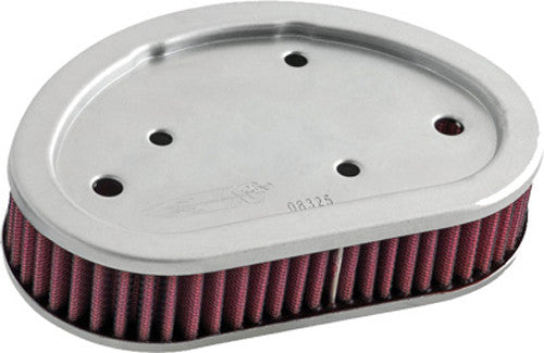 K&N Engine Air Filter: High Performance, Powersport Air Filter: Fits 2008-2016 HARLEY DAVIDSON (Switchback, Non-US, Fat Bob, Dyna Low Rider, Wide Glide, Super Glide Custom, Street Bob) HD-9608