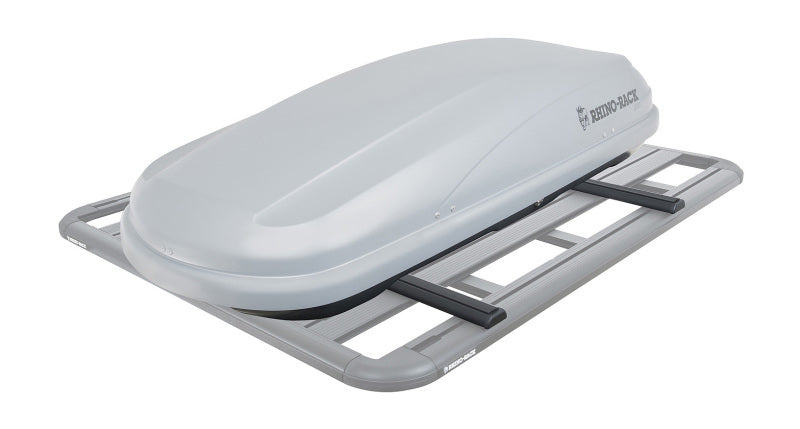 Rhino-Rack Pioneer Accessory Bar (HD C-Channel) 48in 2 pcs Black 43119B