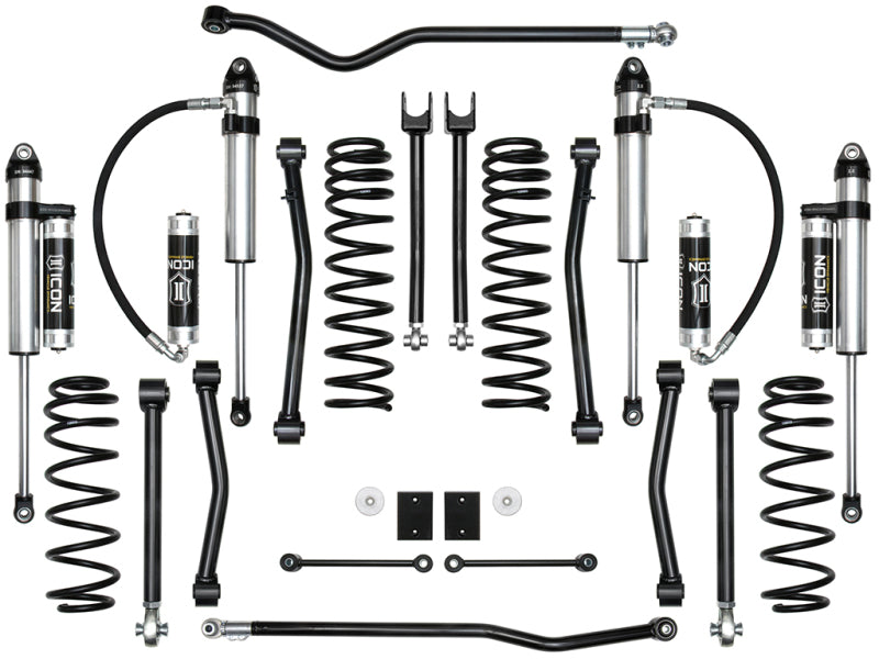 Icon 2018-Up Jeep Jl 2.5" Lift Stage 7 Suspension System K22017