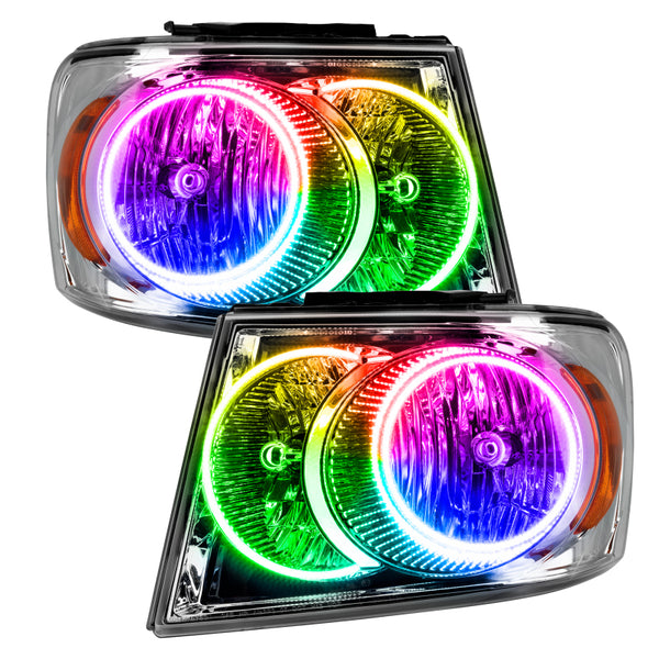 Oracle Compatible with Dodge Durango 07-09 Halo Kit ColorSHIFT w/ Simple Controller SEE WARRANTY 1326-504