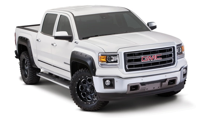 Bushwacker Front & Rear Pocket Style Fender Flares Fit 2014-2015 Fits Gmc Sierra 1500 40960-02