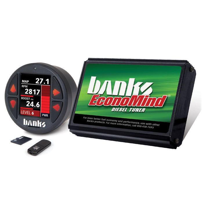 Banks Power 01-04 Chevy/GMC 2500/3500 6.6L LB7 Economind Diesel Tuner w/ Banks iDash-1.8 DataMonster 61439