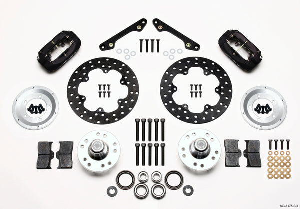 Wilwood Forged Dynalite Front Drag Kit Drilled Rotor 79-81 Camaro 140-8175-BD
