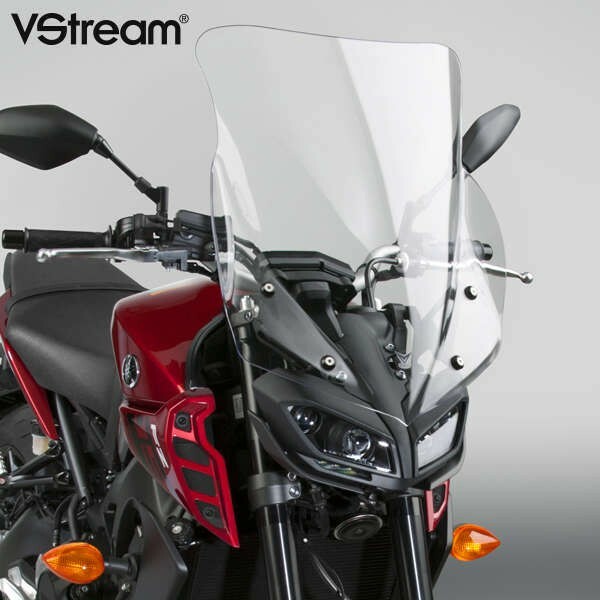 National Cycle VStream+ Aeroacoustic Windshield Front - Yamaha - Polycarbonate