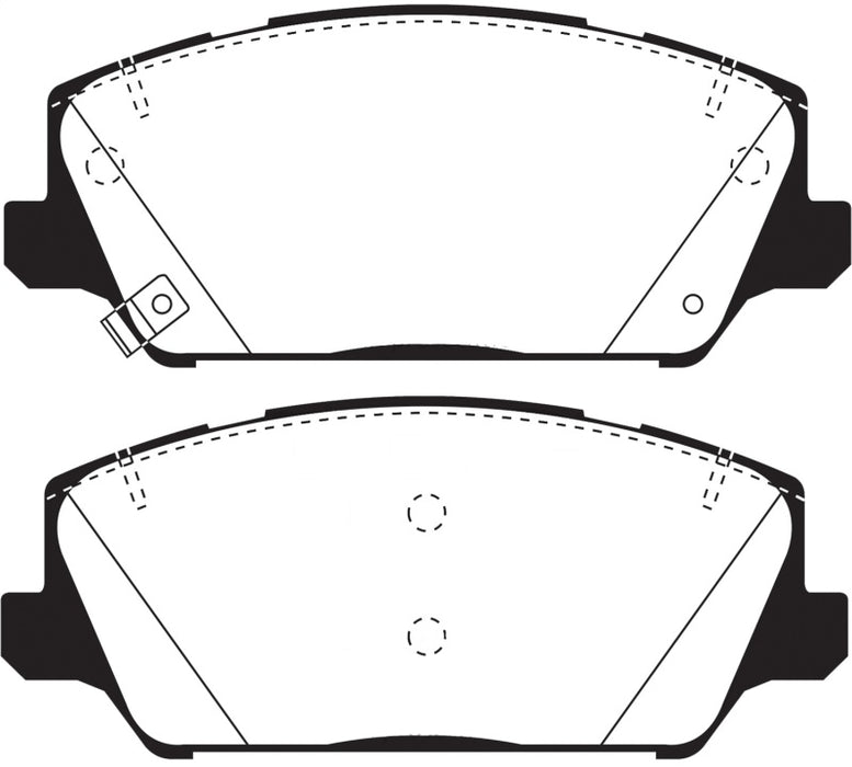 EBC 2017+ Kia Cadenza 3.3L Redstuff Front Brake Pads DP33082C