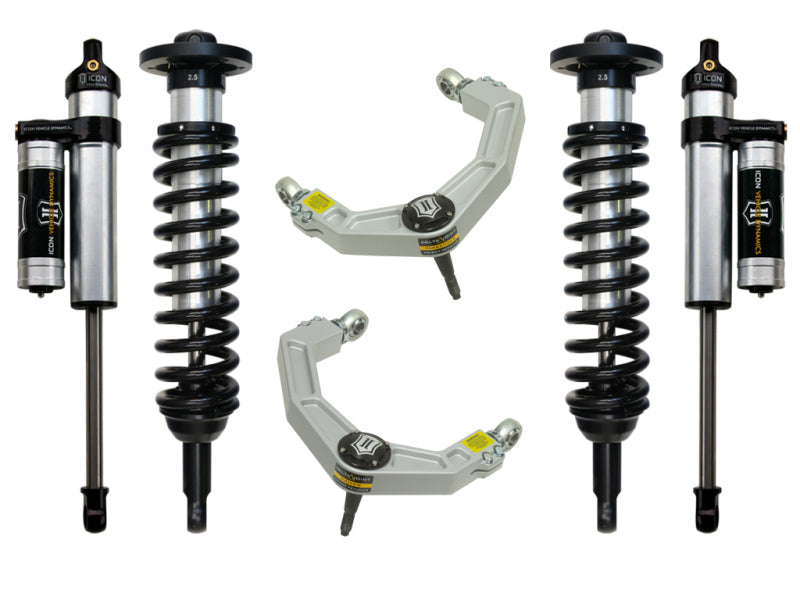 ICON 04-08 Ford F-150 2WD 0-2.63in Stage 3 Suspension System w/Billet Uca K93032