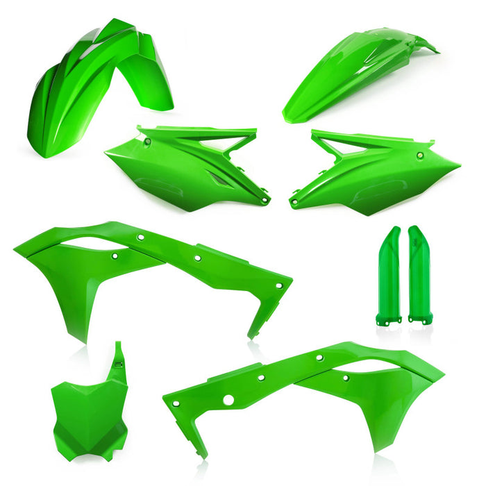 Acerbis Full Plastic Kits For Kawasaki Green () 2685820006
