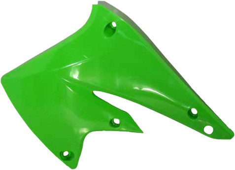 Acerbis Radiator Shroud Set (Green) for 04-05 Kawasaki KX250F