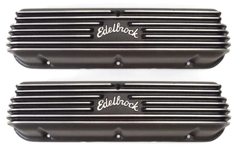 Edelbrock Valve Cover Classic Series Ford 1962-95 221 351W V8 Black 41603