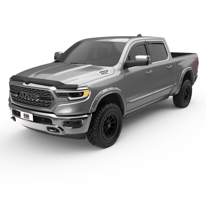 EGR 2019 Compatible with Dodge Ram 1500 Superguard Hood Shield Dark Smoke 302951