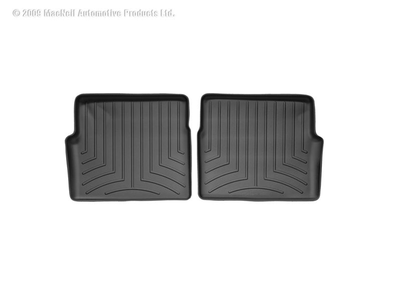 WeatherTech 04-09 Cadillac SRX Rear FloorLiner Black 440792