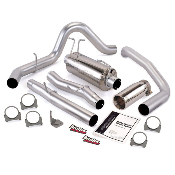 Banks Power 03-07 Ford 6.0L SCLB Monster Exhaust System SS Single Exhaust w/ Chrome Tip 48783
