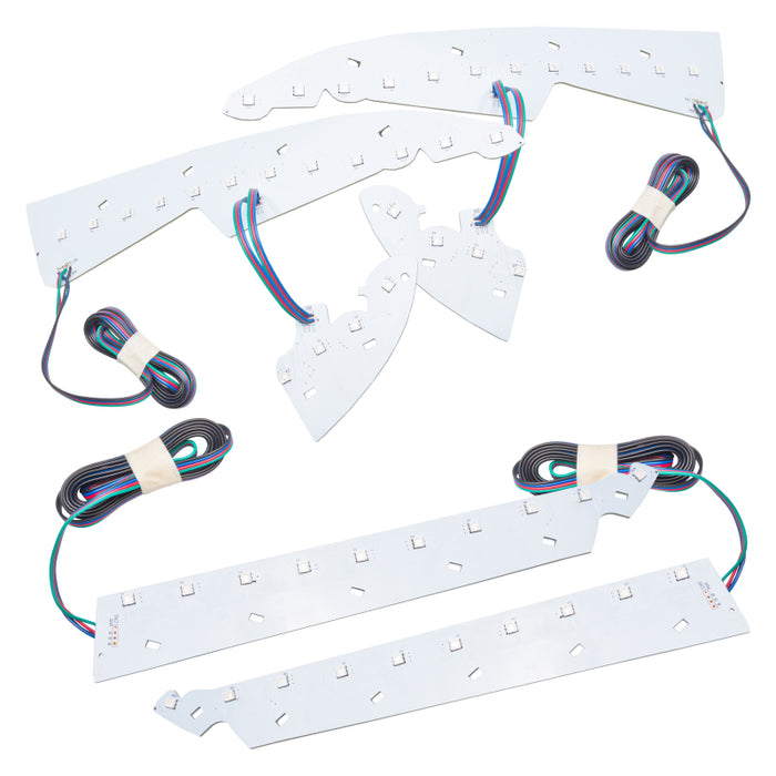 Oracle 14-15 GMC Sierra Headlight DRL Upgrade Kit ColorSHIFT w/o Controller SEE WARRANTY 2450-334