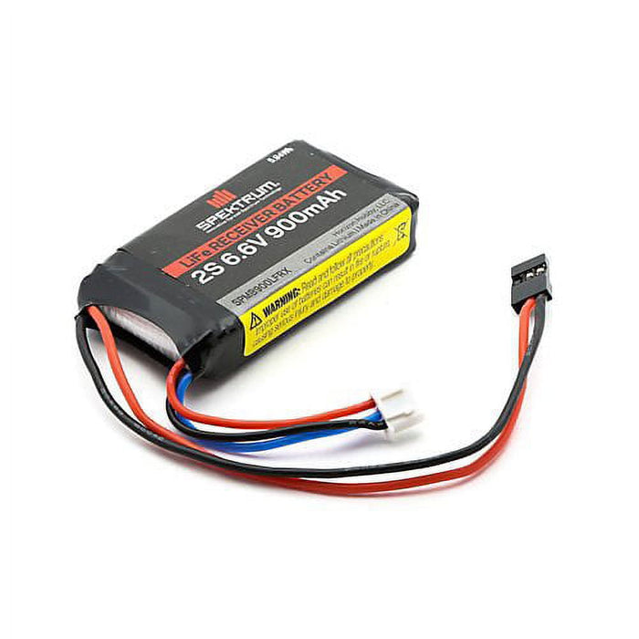 Spektrum B900LFRX 900mAh 2S 6.6V Li-Fe Receiver Battery