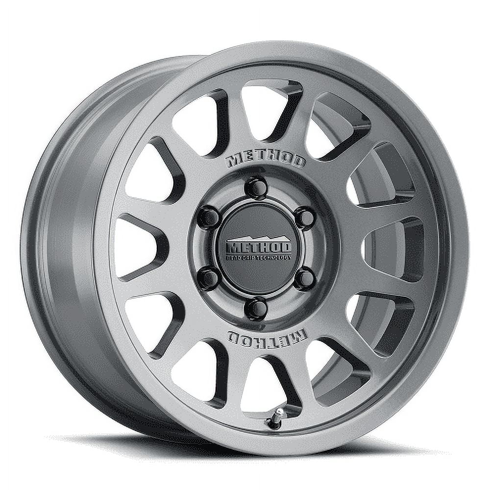 Method Wheels Method Race Wheels Mr70378562800 Closeout Mr703 Bead Grip, 17X8.5, 0Mm Offset, 6X120, 67Mm Centerbore, Gloss Titanium MR70378562800