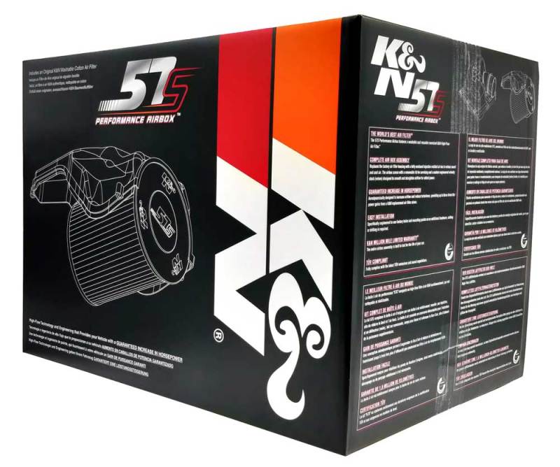 K&N Performance Intake Kit for 03-11 Audi, Seat, Skoda, VW 1.4L 2.0L 57S-9500