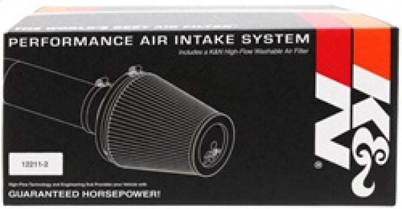 K&N 69-5300TS Typhoon Air Intake for HYUNDAI TIBURON, 03, V6-2.7L (SILVER)