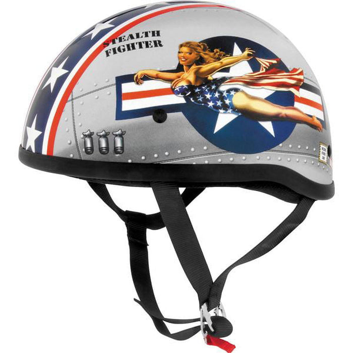 Skid Lids Bomber Pinup Original Helmet 2XL 646955