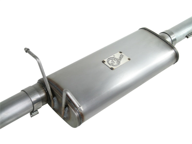 aFe MACHForce XP Exhaust Cat-Back 3in SS-409 w/ Polished Tip 97-03 Ford F-150 V8 4.6/5.4L 49-43043-P