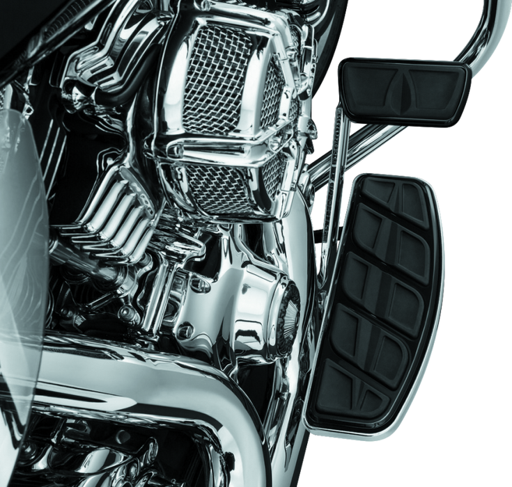 Kuryakyn Motorcycle Foot Control: Kinetic Brake Pedal Pad For 1980-2019 Harley-Davidson Fl Motorcycles, Gloss Black Large 4311