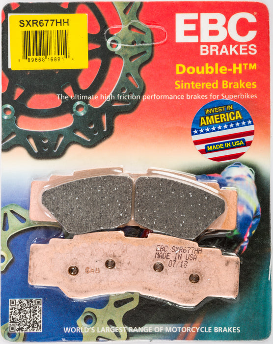 EBC Brakes SXR677HH SXR Side Race Formula Brake Pads, Black