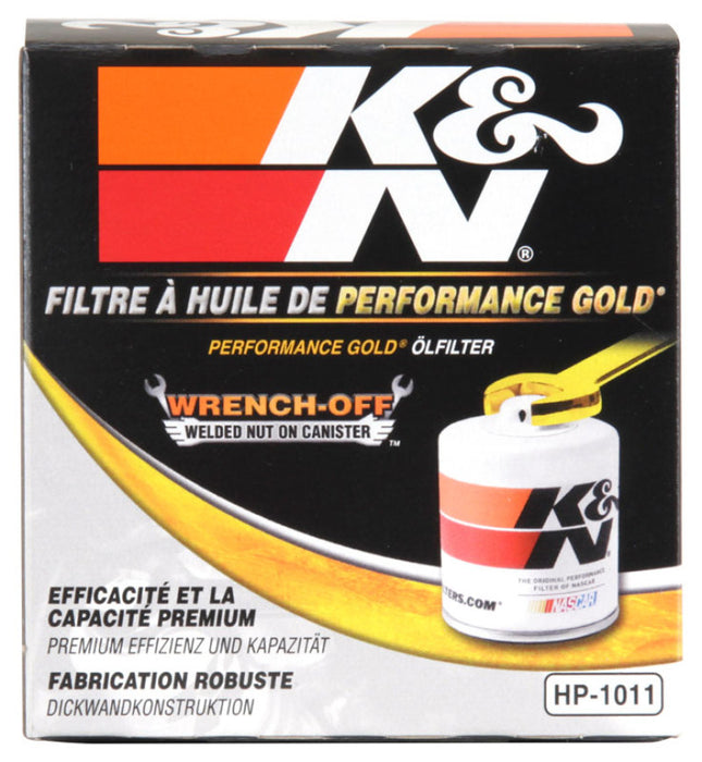 K&N Oil Filter OIL FILTER; AUTOMOTIVE HP-1011