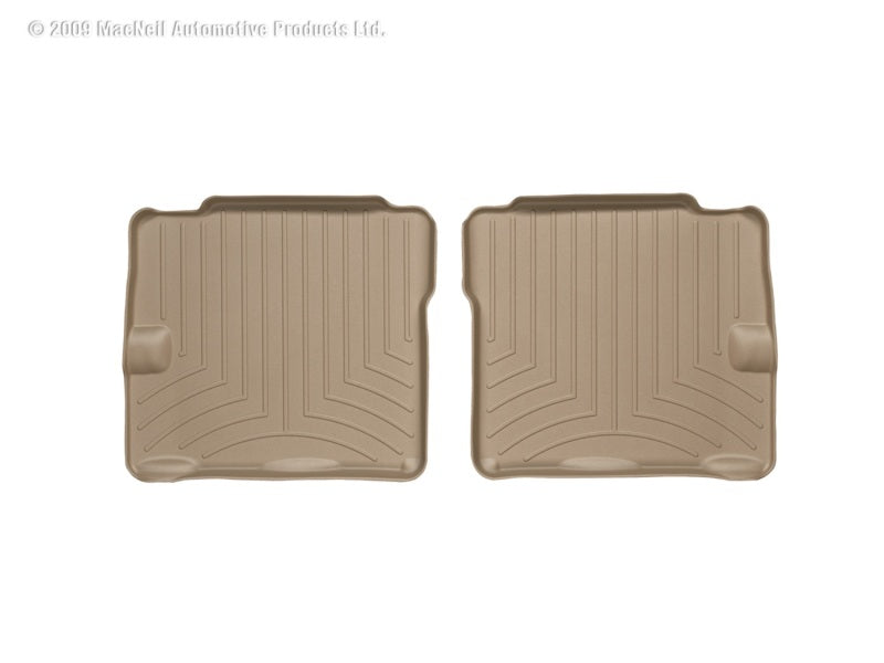 WeatherTech 04+ Chrysler Pacifica Rear FloorLiner Tan 450942