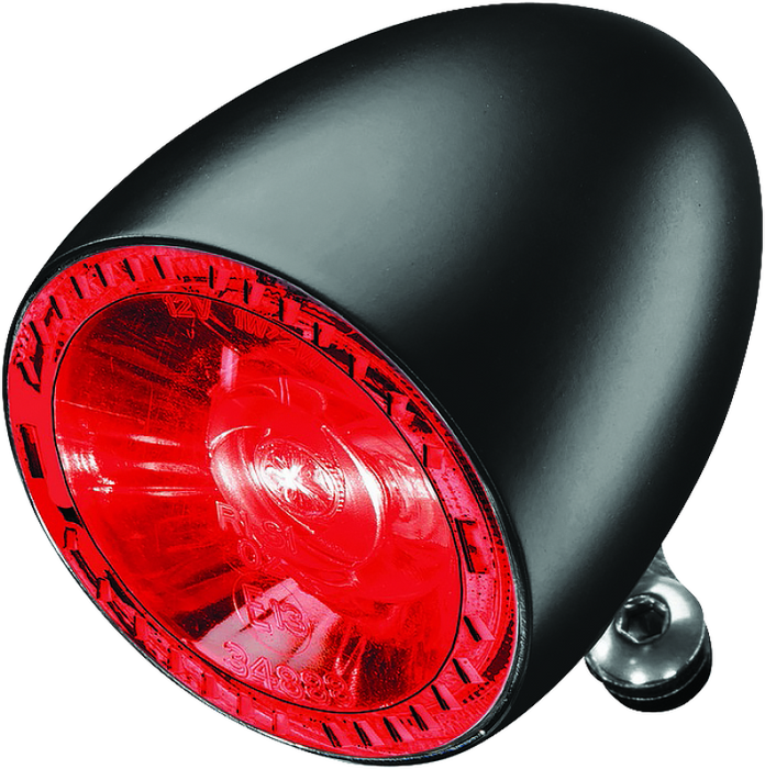 Kuryakyn Kellermann Satin Black Led Bullet 1000 Rb Red Marker/Run/Brake Light