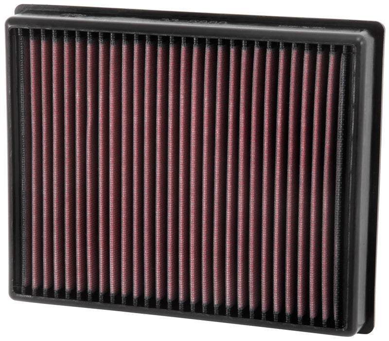 K&N 33-5000 Air Panel Filter for FORD FUSION L4-2.0L F/I, 2013-2019