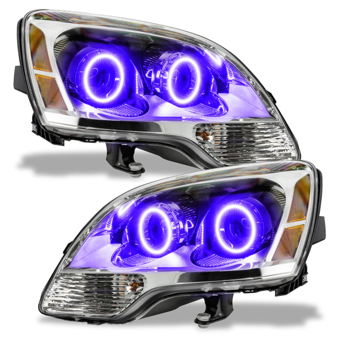 Oracle Lighting 08-12 GMC Acadia Non-HID Pre-Assembled LED Halo Headlights-UV/Purple SEE WARRANTY 7732-007