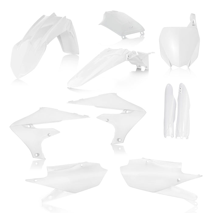 Acerbis Full Plastic Kits For Yamaha - White (2736350002)