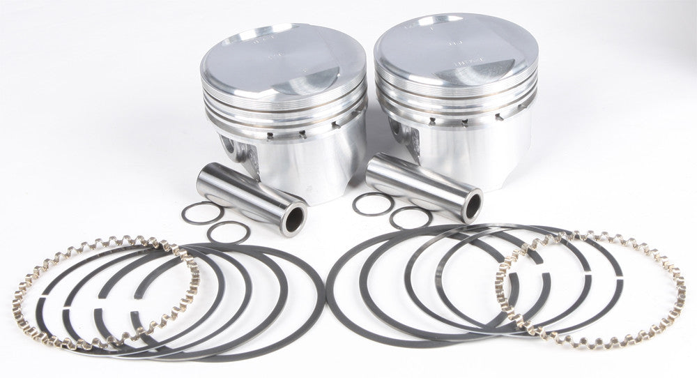 KB Performance Cast Piston Kit (80ci., Domed) - .010in. Oversize to 3.508in., 9.6:1 Compression KB305.010