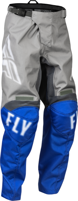 Fly Racing 2023 Adult F-16 Pants (Grey/Blue, 22)