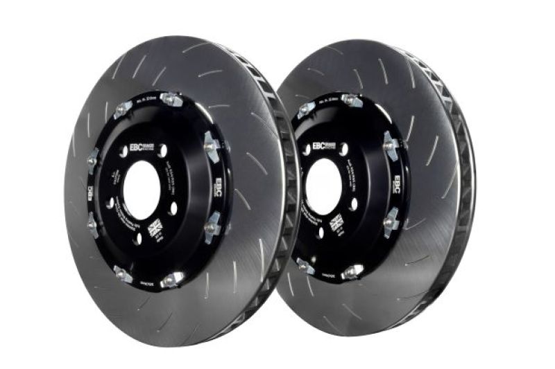 EBC Racing 12-17 Fits Ford Fiesta St (Mk7) Replacement Bbk Complete Assembly 300mm Disc Rings (Pair) SG2FK-009