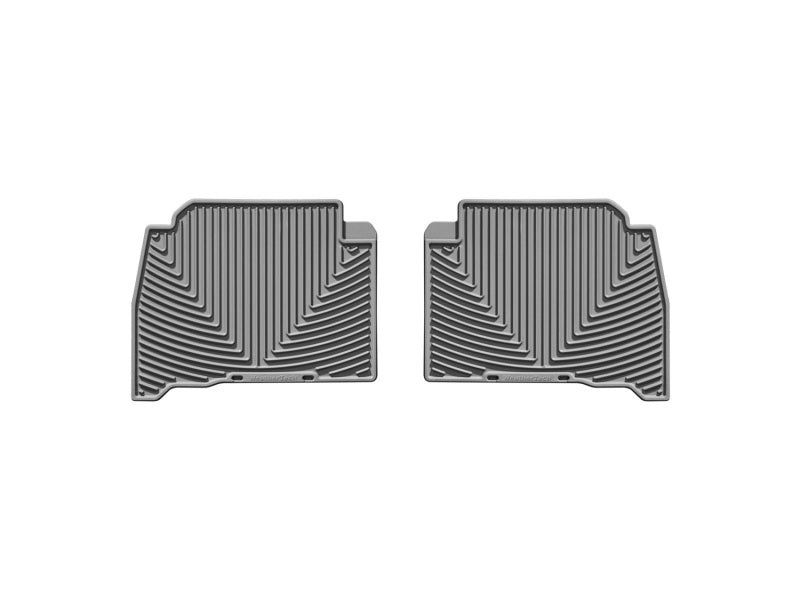 WeatherTech 08-13 Lexus LX570 Rear Rubber Mats Grey W127GR