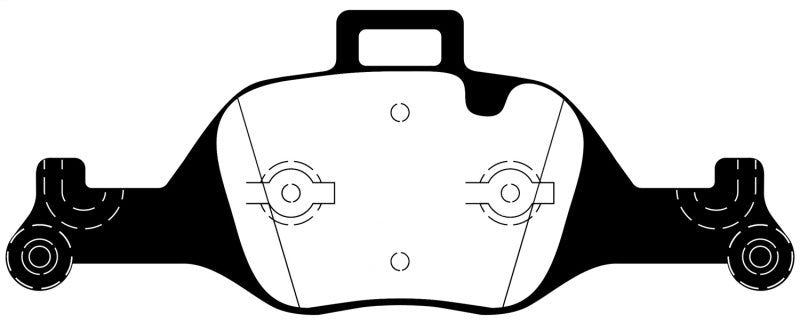 EBC 17+ BMW 530 2.0L Turbo (G30) Ultimax Front Brake Pads UD2060