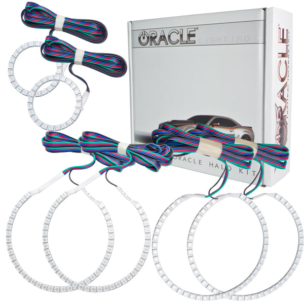Oracle Compatible with Dodge Charger 05-10 Triple Ring Halo Kit ColorSHIFT SEE WARRANTY 1118-330