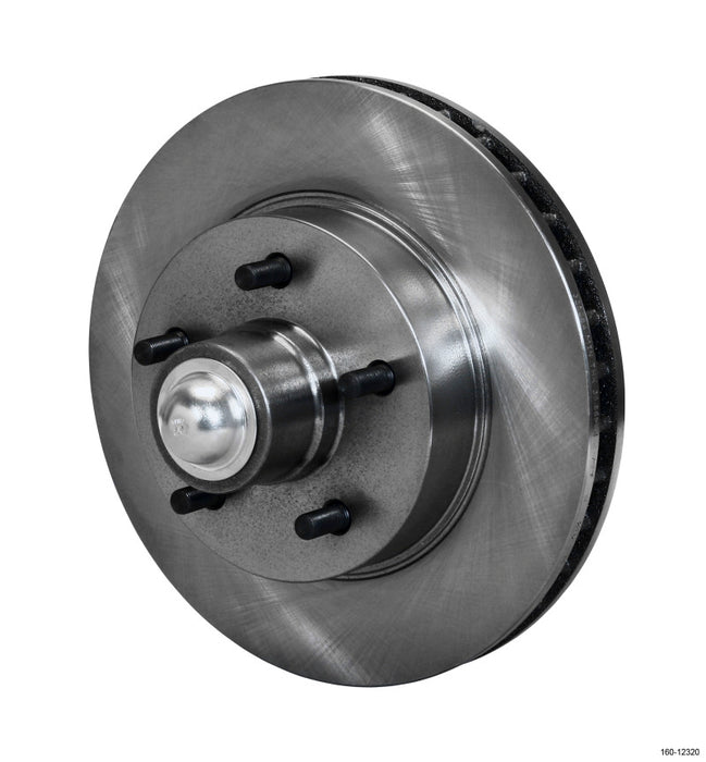 Wilwood Rotor-Vented w/ Hub & Studs 11.88. x 1.29 5 on 5.00in 41-56 Buick 160-12320